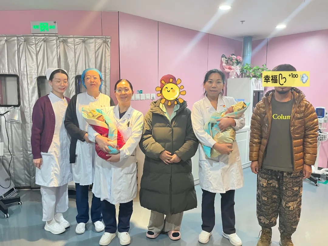 青海省第五人民医院产科团队精准施策，护航双胞胎婴儿安全出生